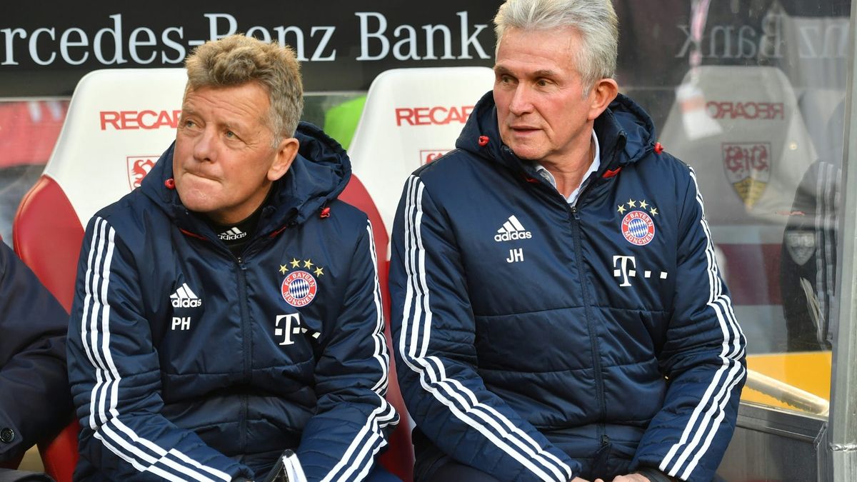 Heynckes (r.) und sein langjähriger Freund Hermann