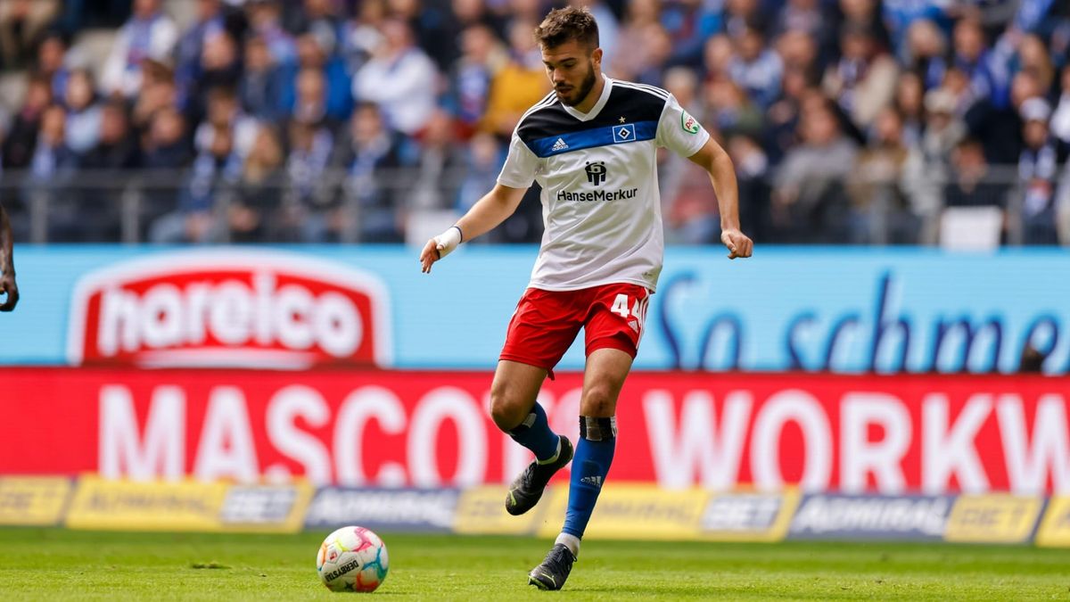 Mario Vuskovic im Trikot des HSV