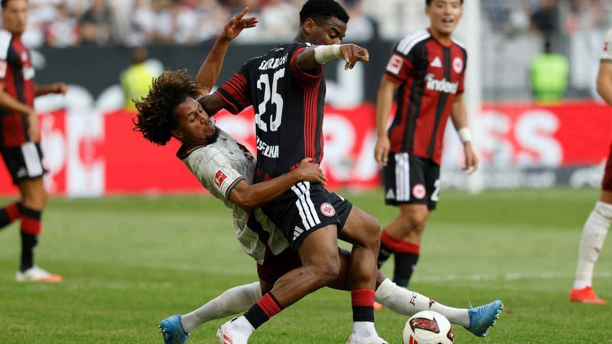 Extrem umkämpfte Duelle zwischen Frankfurt und Augsburg