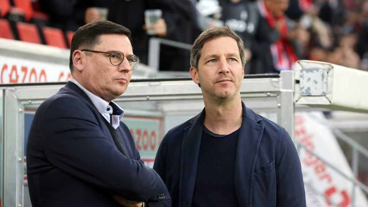 Oliver Leki (l.) und Jochen Saier