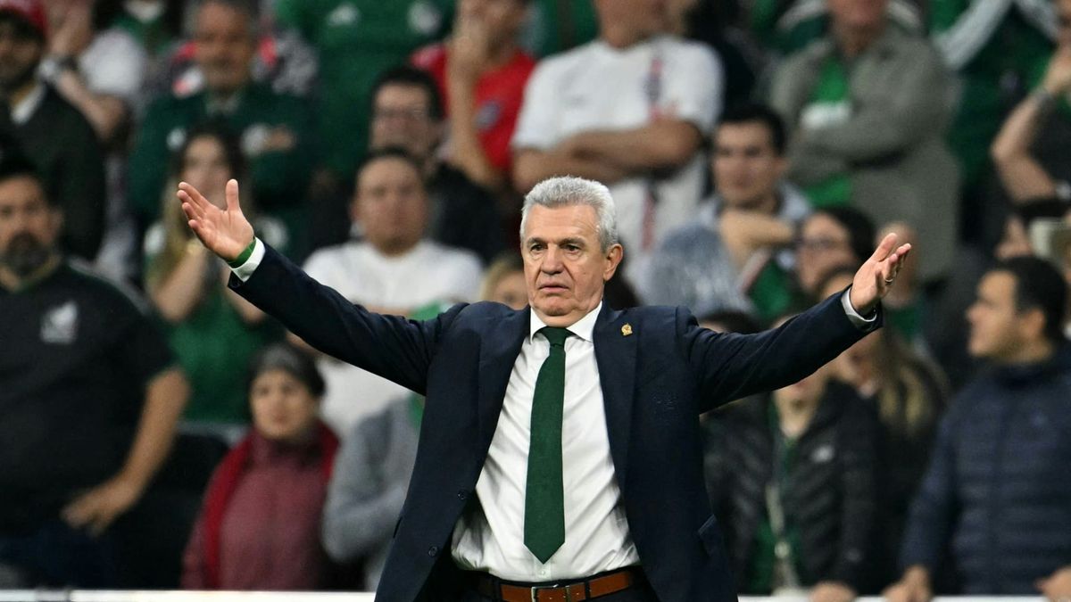 Javier Aguirre bei der WM als Trainer von Mexiko
