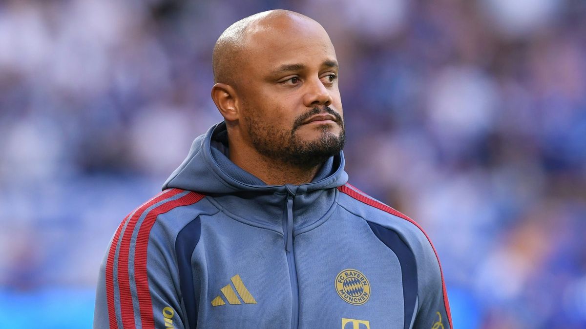 Bayern Münchens Trainer Vincent Kompany