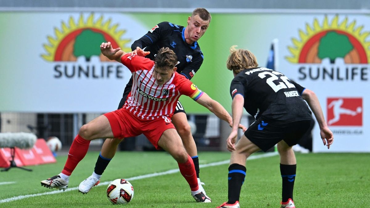 Eggestein behauptet den Ball
