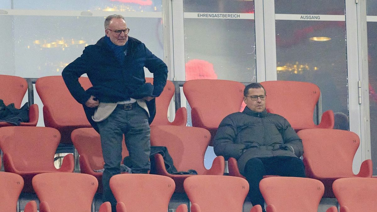 Karl-Heinz Rummenigge (l.) und Max Eberl