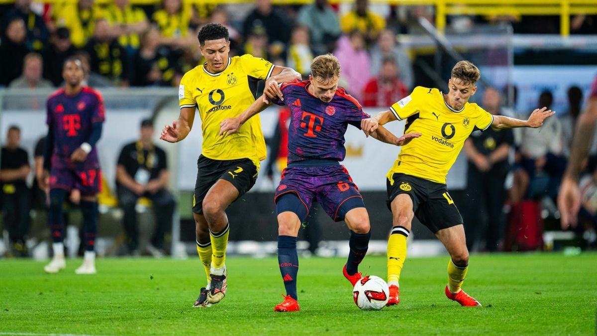 Duell am Samstagabend: FC Bayern gegen Borussia Dortmund