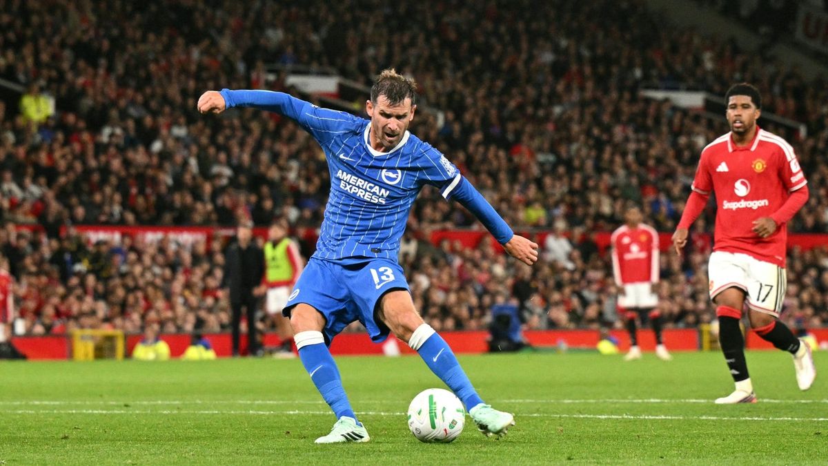 Treffer im Old Trafford: Pascal Groß