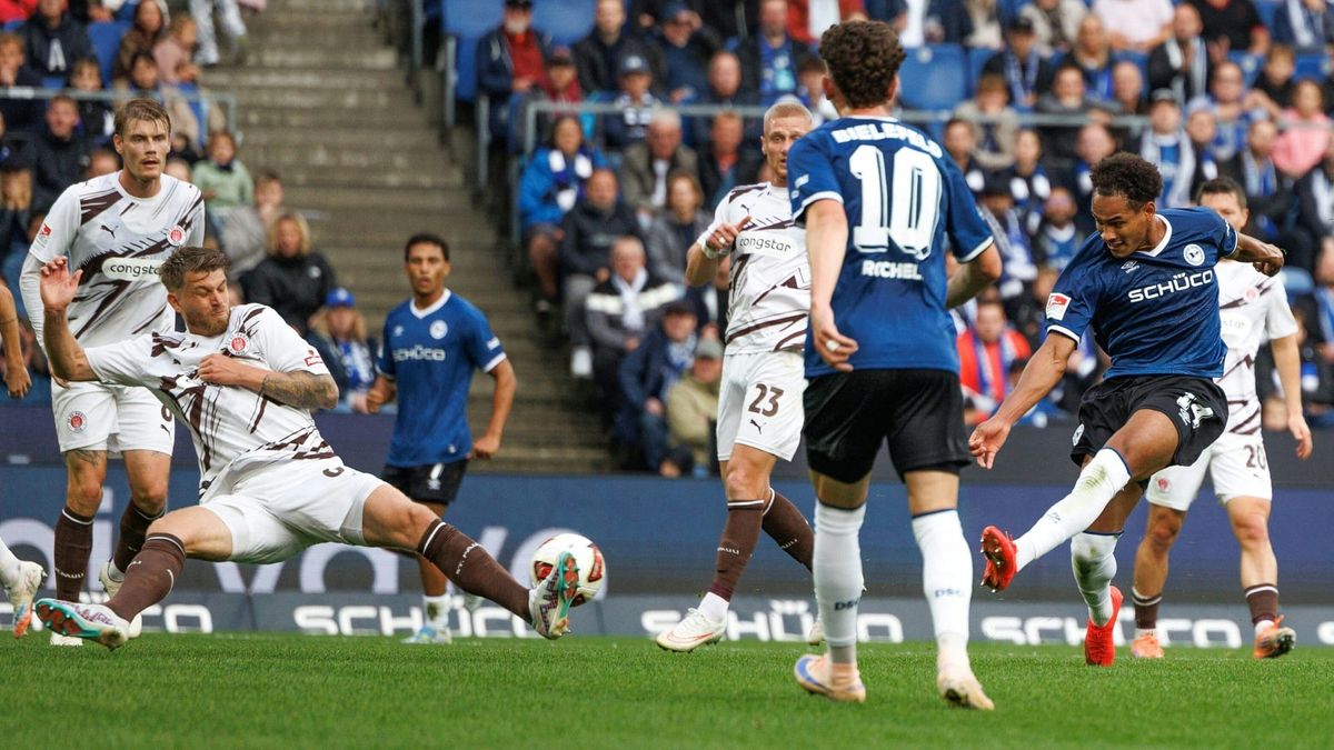 Umkämpftes Duell in Bielefeld