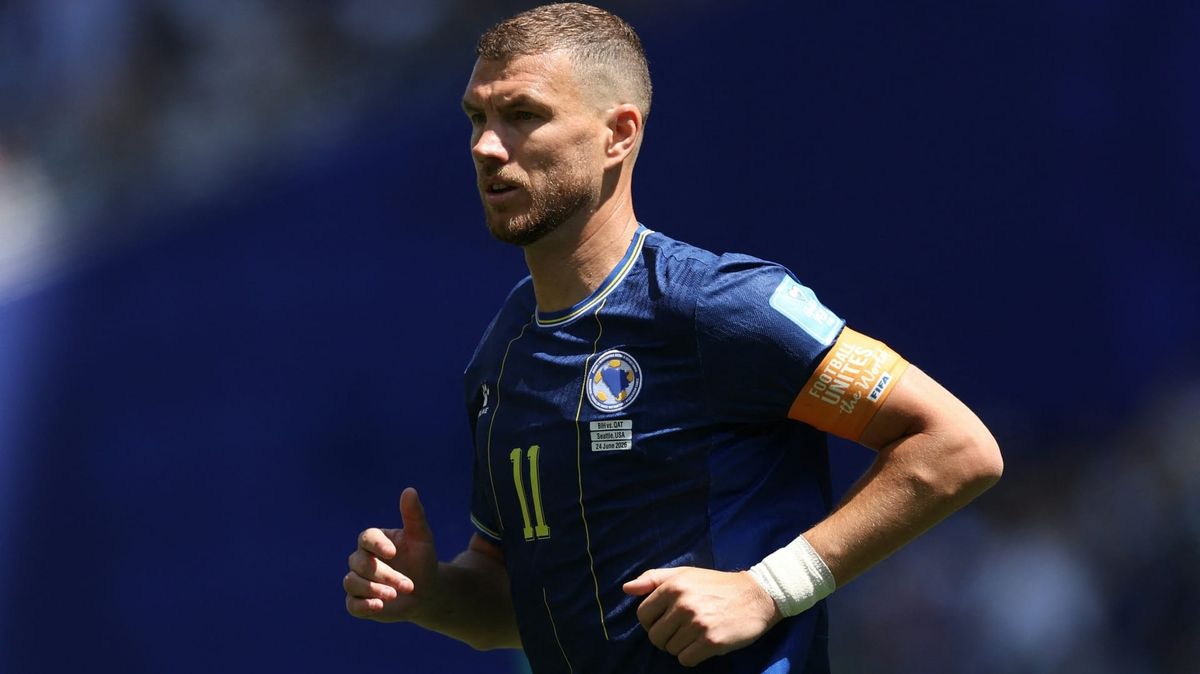 Edin Dzeko bei der WM im Sommer