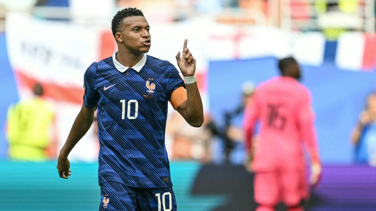 Mbappé im Frankreich-Trikot