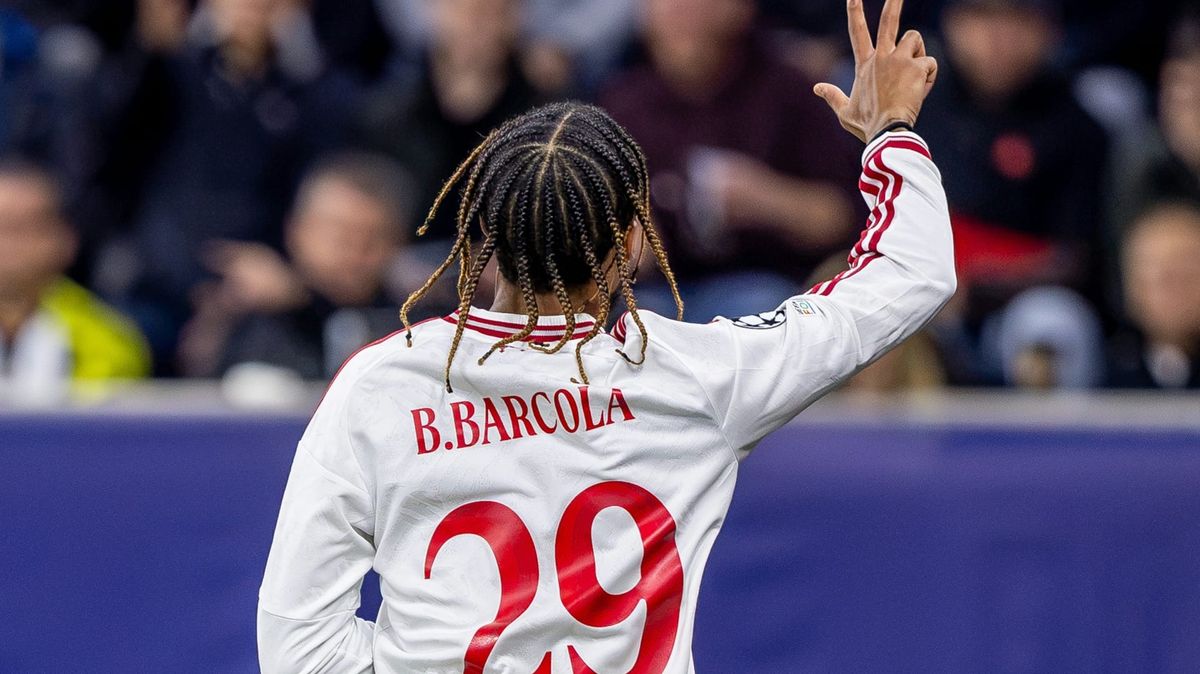 Bradley Barcola erzielte drei Tore für Liverpool