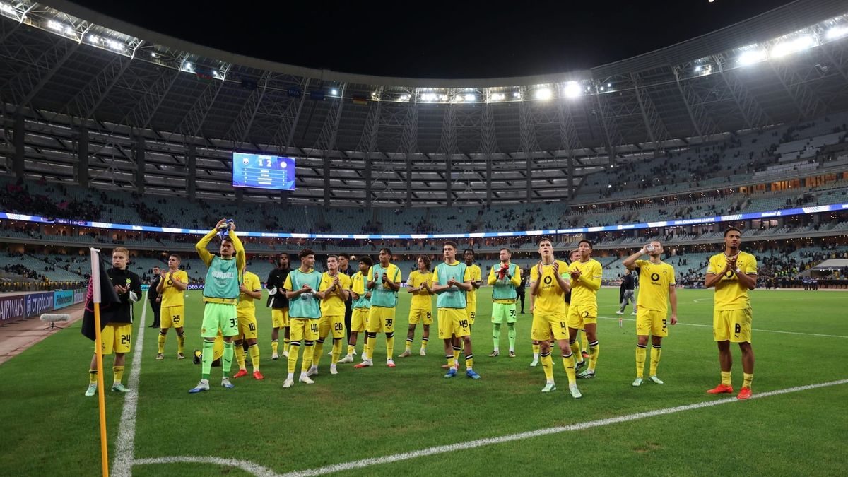 Der BVB siegt in Baku