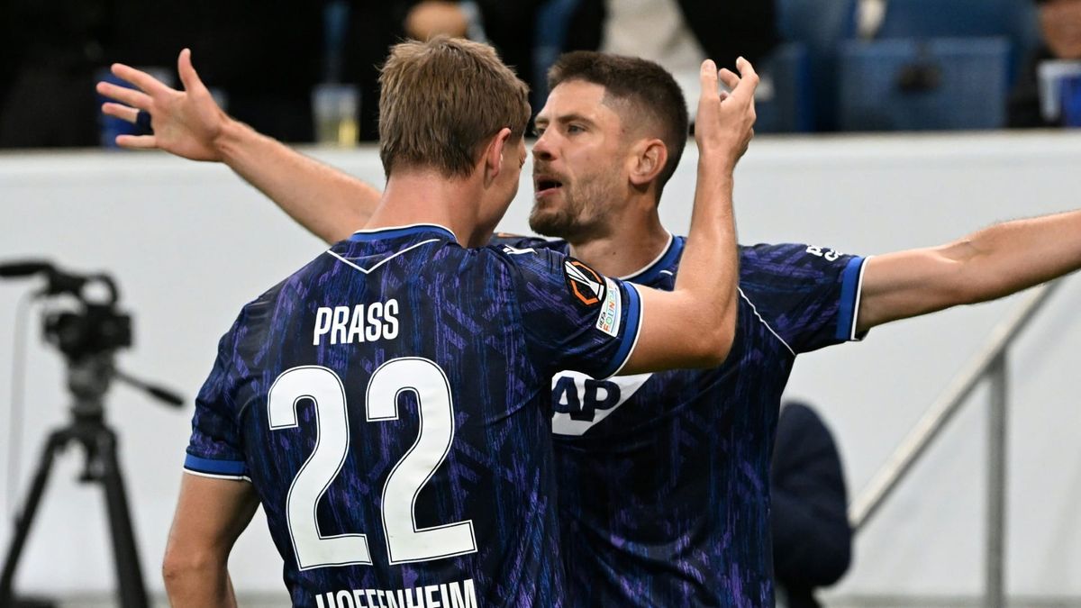 Andrej Kramaric (r.) feiert wieder