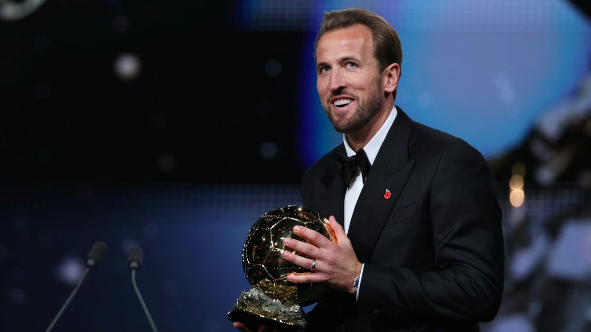 Harry Kane mit dem Ballon d'Or