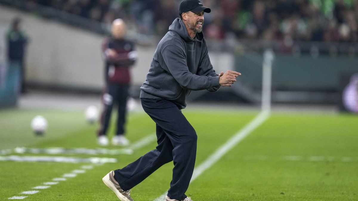 Engagiert an der Seitenlinie: Sandro Wagner