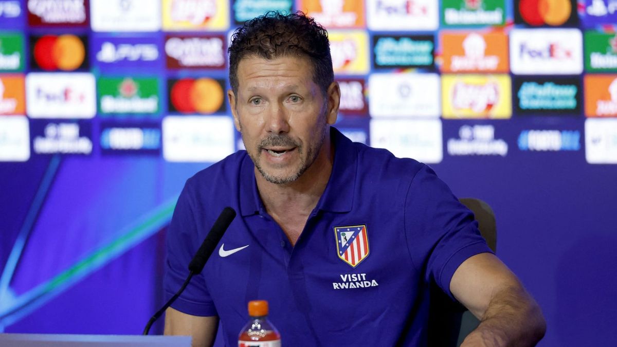 Atlético-Trainer Diego Simeone
