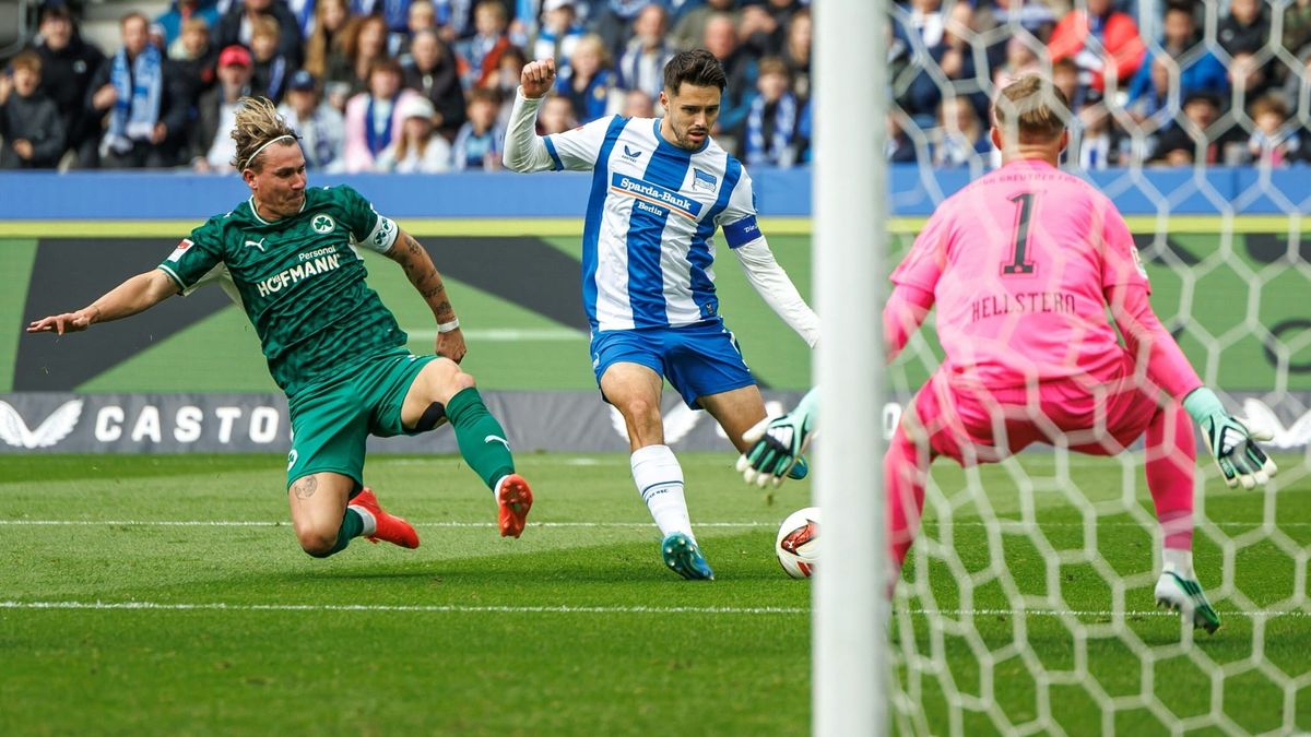 Hertha BSC punktet gegen Fürth