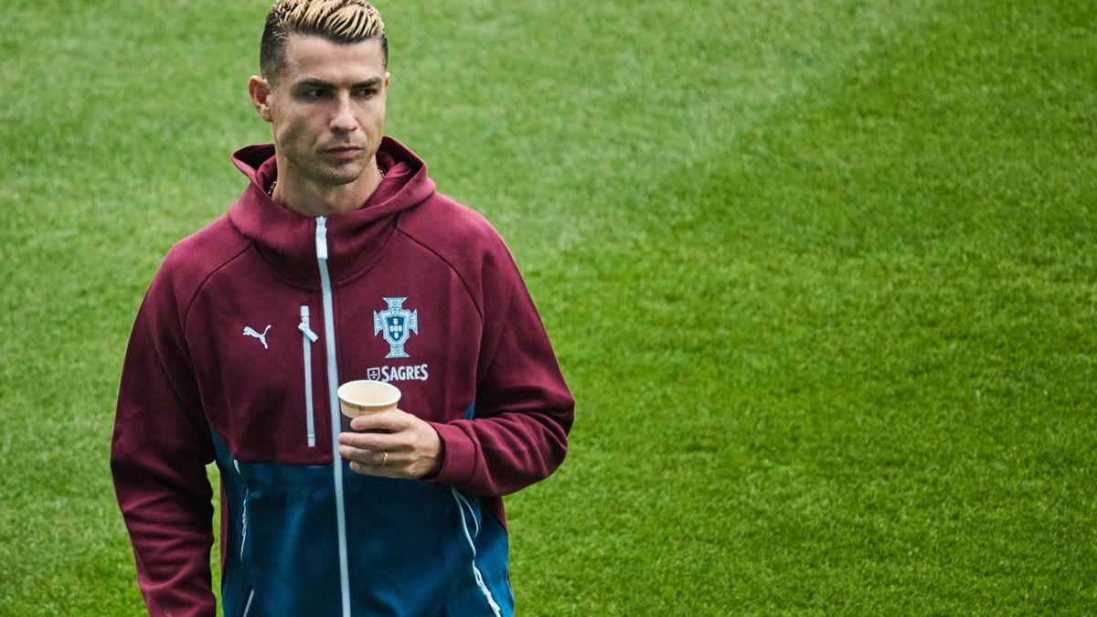 Cristiano Ronaldo vor seiner Abreise