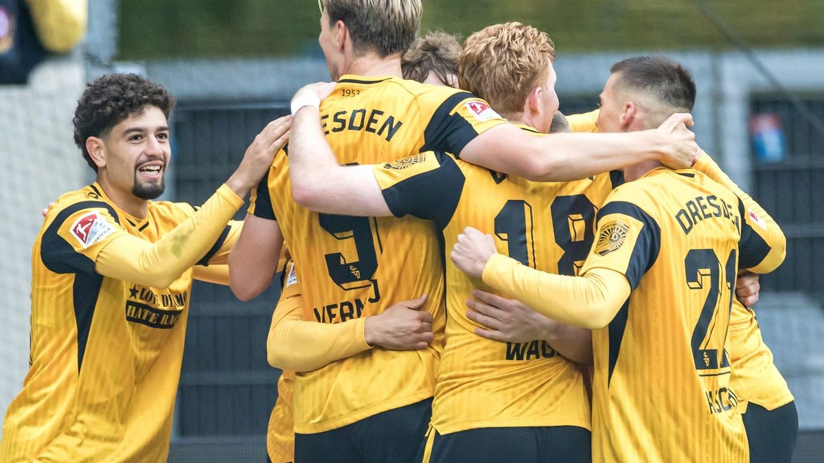 Dresden jubelt gegen Magdeburg