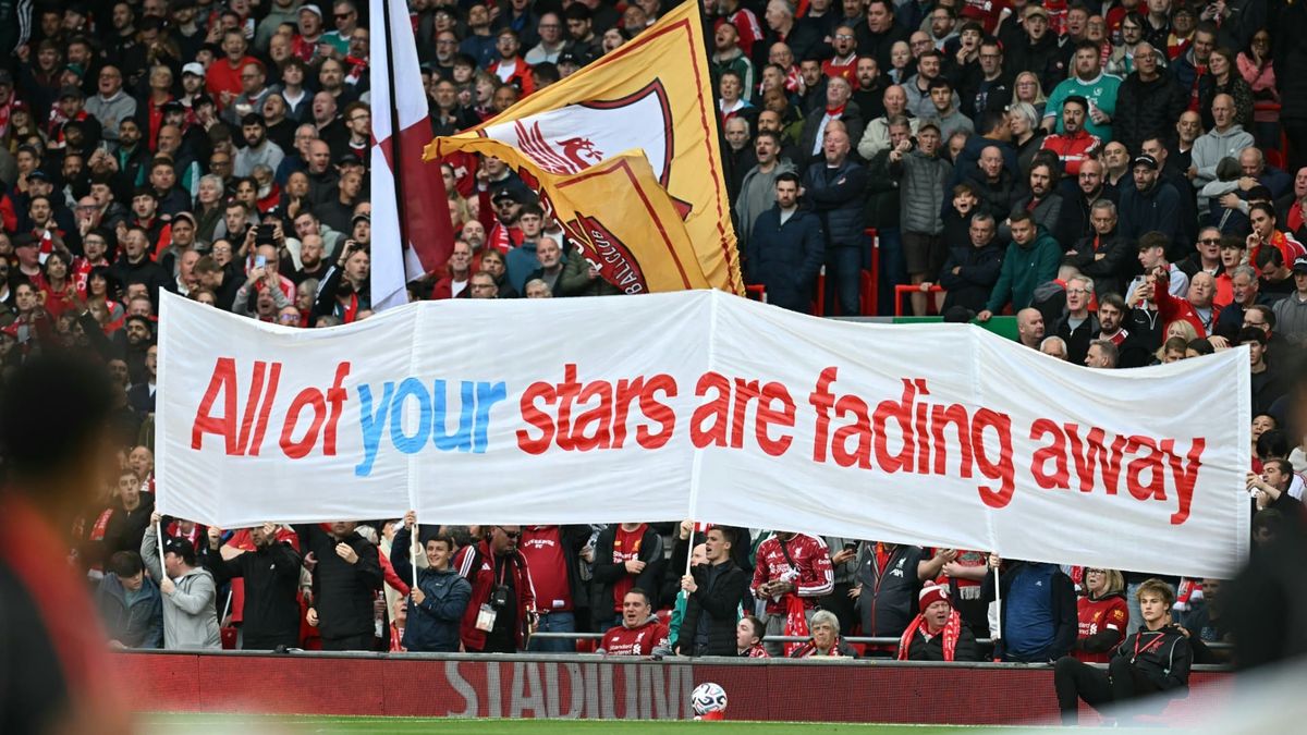 Die Liverpool-Fans ließen ihrem Unmut freien Lauf