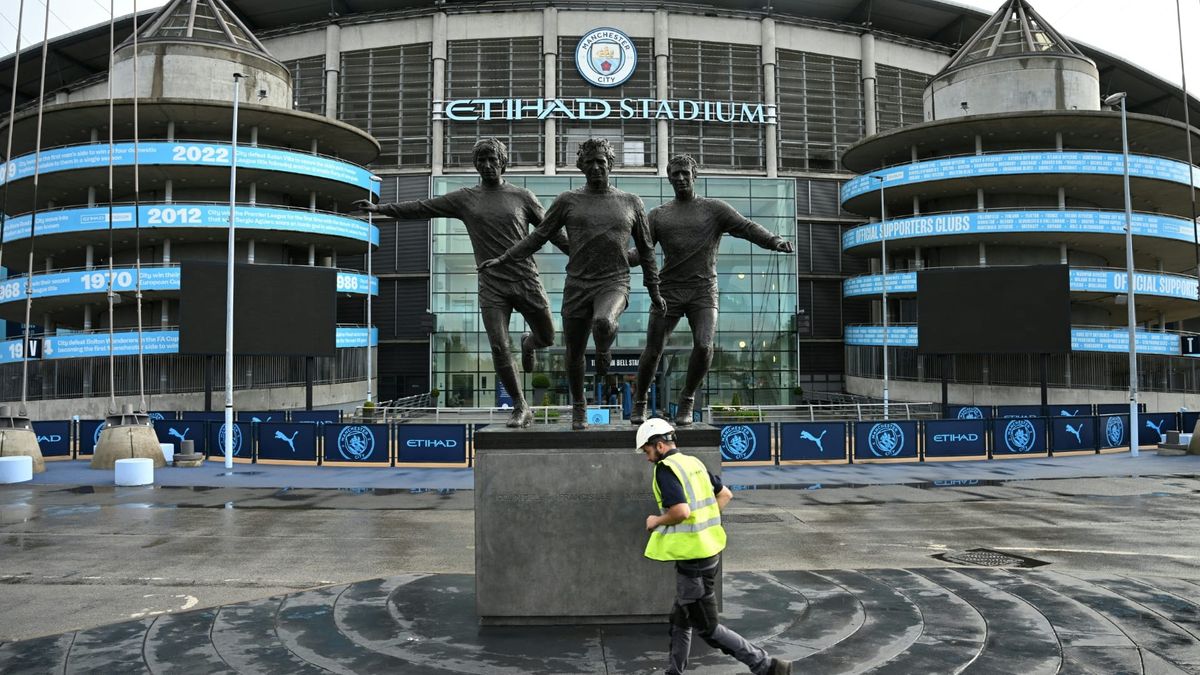 Das Stadion von Manchester City