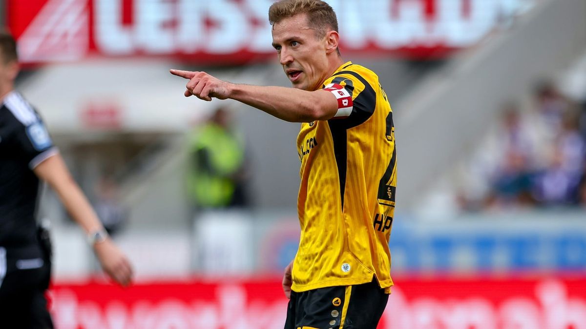 Niklas Hauptmann nach seinem Tor