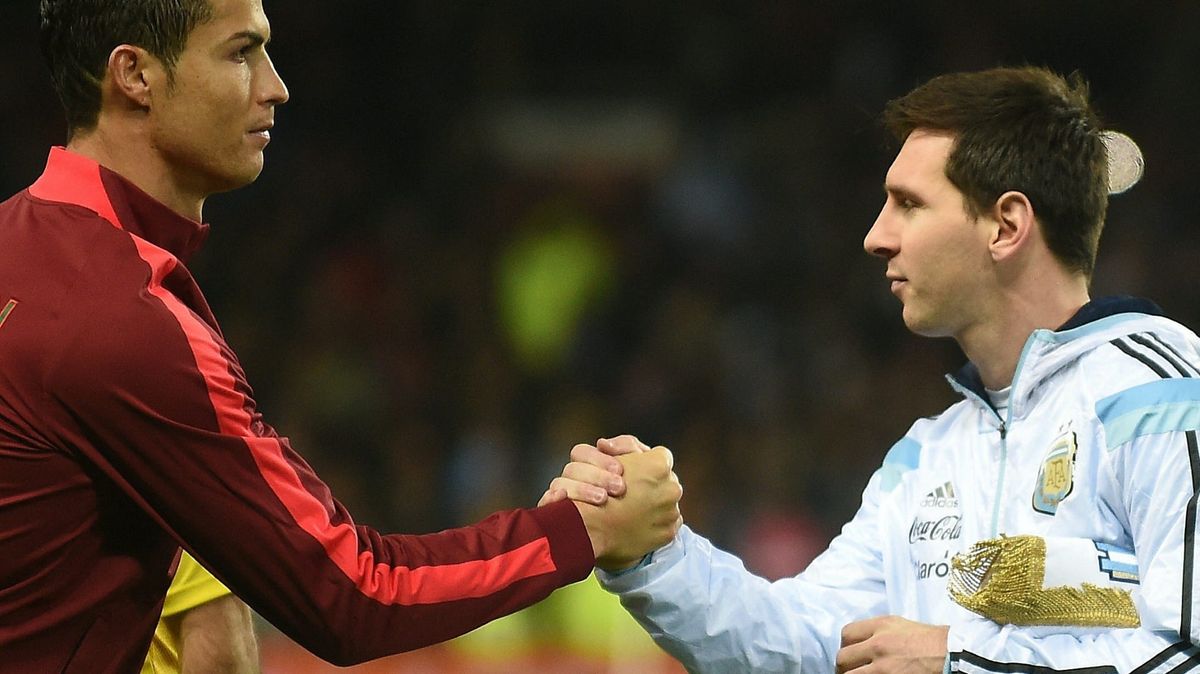 Zwei Große des Sports: Ronaldo (l.) und Messi 2016