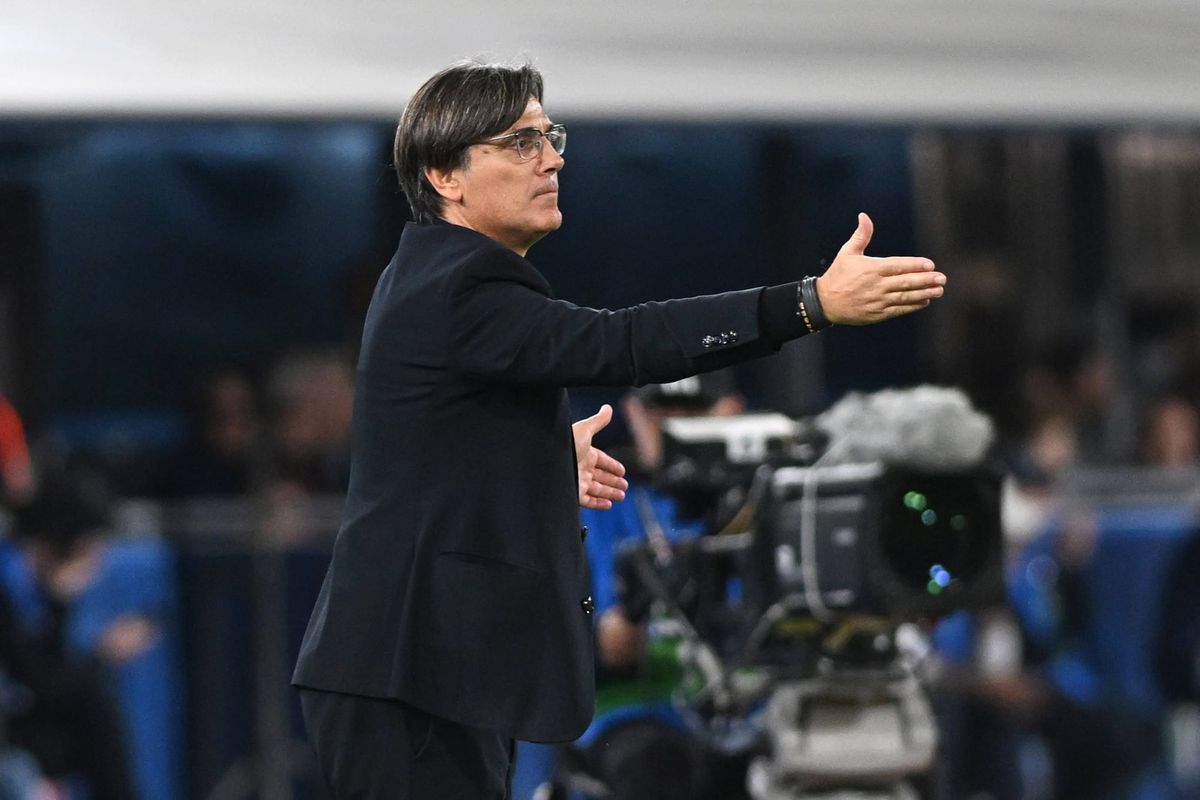 VINCENZO MONTELLA, Turchia, Nations League 2026-27, Italy-Turkiye 3-1, azione, action, single shot NATIONS LEAGUE 2026-27 ITALIA-TURCHIA 3-1