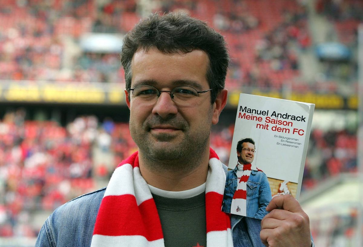 Fanoriginal Manuel Andrack (Köln) macht nicht nur als Stichwortgeber der Harald Schmidt Show Schlagzeilen - Meine Saison mit dem FC - heißt sein neues Buch Fußball 2. BL Herren Saison 2004 2