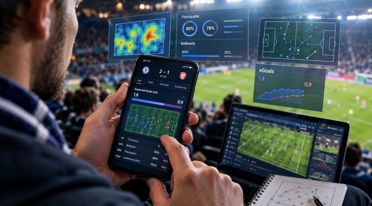 Wie Fans das Spiel mit Fußball-Apps und Simulationen analysieren