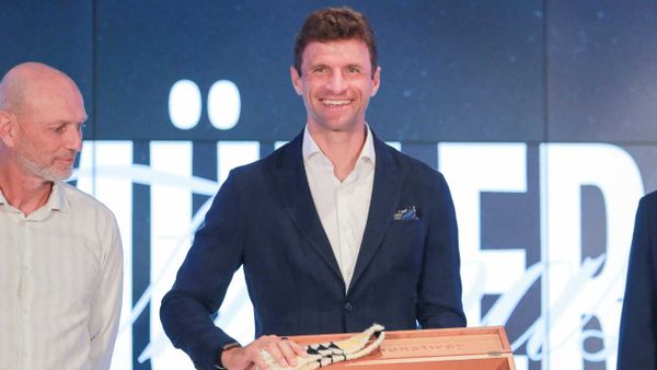 Lederhose für Rückennummer: Müllers bayerischer Dank