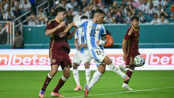 Ohne Messi: Argentinien müht sich zu 1:0 gegen Venezuela