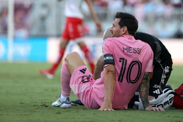Aus nach elf Minuten: Messi verletzt