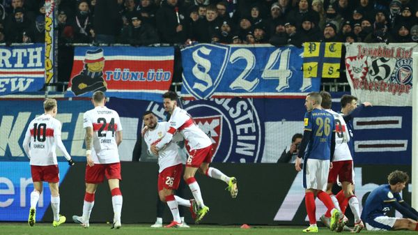 VfB im Halbfinale: Arbeitssieg in Kieler Kältekammer