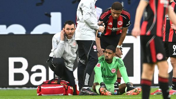 Innenbandverletzung: Frankfurt "mehrere Wochen" ohne Santos