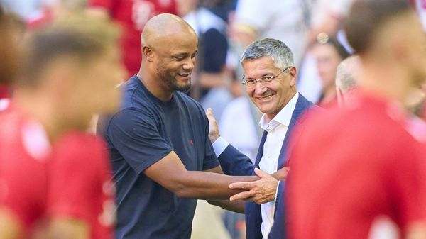 "Unverkäuflich": Hainer will Kompany lange halten