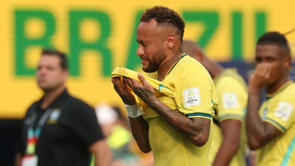 WM-Aus: Neymar bei seinem letzten Auftritt für Brasilien