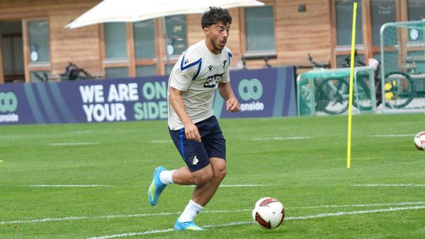 Umut Tohumcu im TSG-Trainingslager