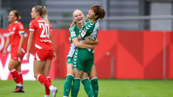 Jubel nach Werders früher Führung