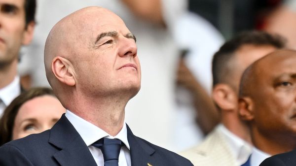 Zu Besuch in Kolumbien: FIFA-Präsident Infantino