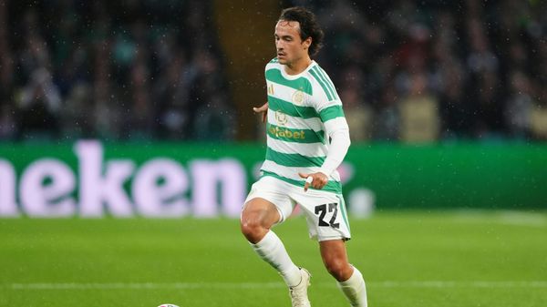 Mika Baur im Celtic-Trikot