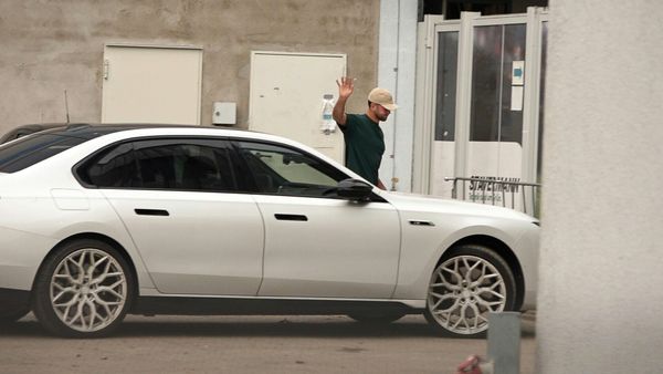 Niclas Füllkrug bei seiner Ankunft in Bremen