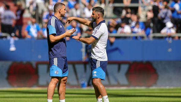 Dzeko (l.) und Muslic beim Test gegen Bergamo