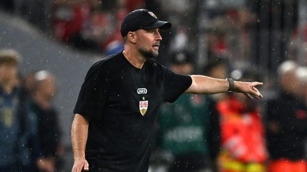 VfB-Coach Sebastian Hoeneß in München