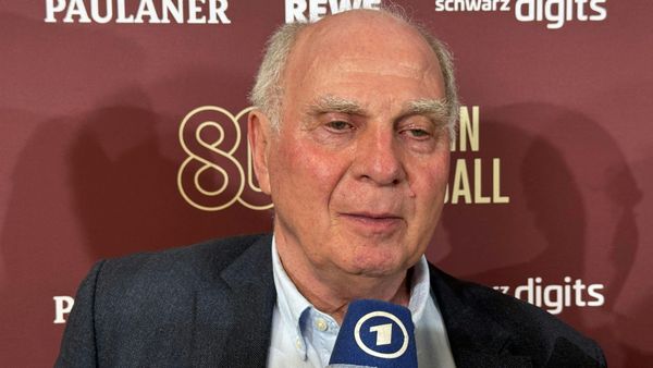 Hoeneß am Montagabend in München