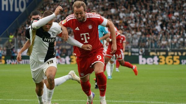 Harry Kane und Co. mussten in Elversberg hart arbeiten