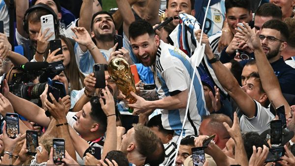 Wurde 2022 Weltmeister: Lionel Messi