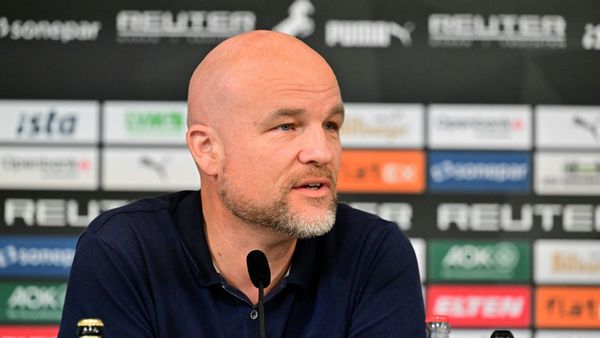 Rouven Schröder am Donnerstag in Mönchengladbach