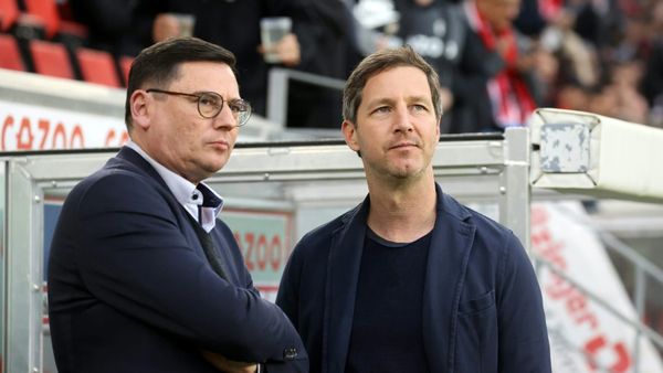 Oliver Leki (l.) und Jochen Saier