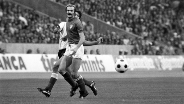 Sandro Mazzola (v.) bei der WM 1974 in Deutschland
