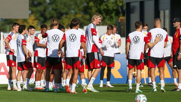 DFB-Training in Herzogenaurach